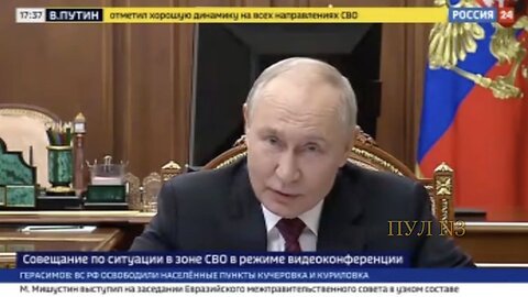 Vladimir Putin poděkoval ruským vojákům za osvobození Seversku!