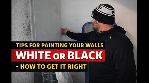 Tips for Painting Your Walls White or Black – How to Get It Right