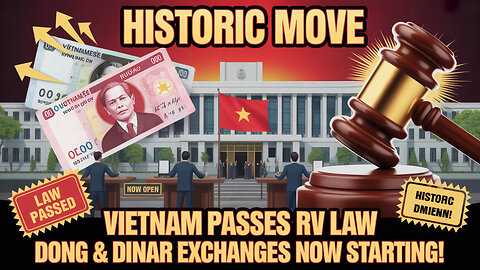 Historic Move 💥 Vietnam Passes RV Law – Dong & Dinar Exchanges Now Starting! 💥 Today's IQD News!