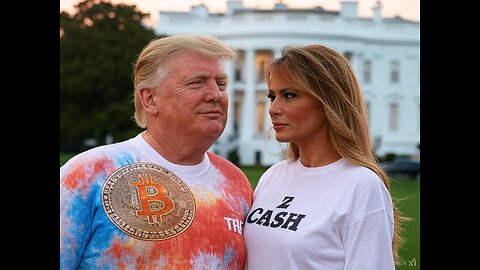 AMERICAN CRYPTO - TRUMP & MELANIA COINS - BITCOIN & ZCASH - USA MADE - LIVE PRICE ACTION