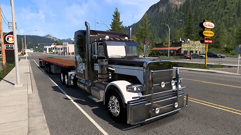 American Truck Simulator / JB.Alberta- Hauling on the LLCC server.