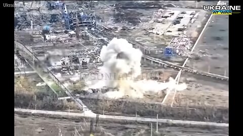 Ukrainian fighter jet unleashes devastating strike on Russian positions