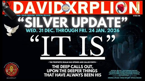David XRPLion "IT IS" Part 1 - SILVER UPDATE PRICE IS GOING TO. Revelation on New Year's Eve.