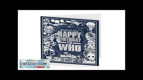 Doctor Who: Greeting Card: Happy Birthday To Who (Redux 2024) Review