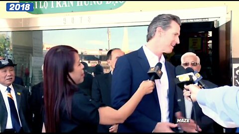 2018: Gavin Newsom: Next Governor of CA is a Failure…OOOPS, That’s Me ( if he Doesn’t’ Fix the Homeless Issue)