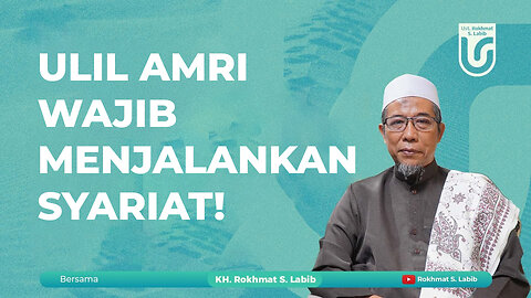 Ulil Amri Wajib Menjalankan Syariat!