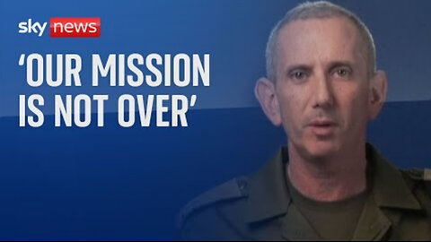 'Our mission is not over until every Israeli hostage comes home'