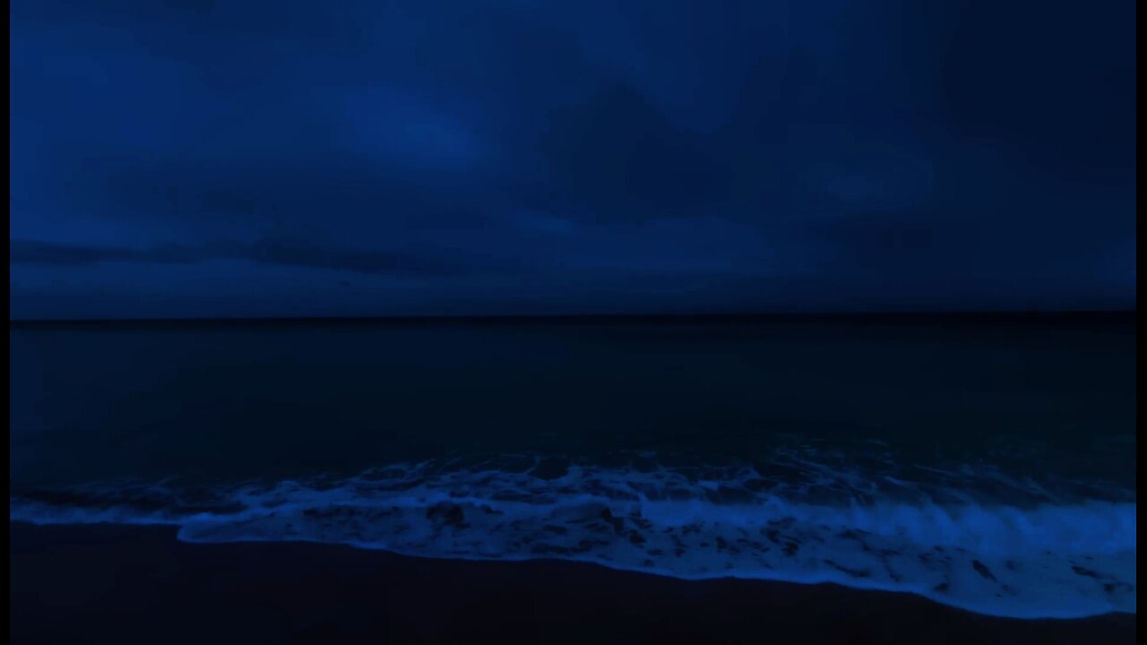 Relaxing beach tonight