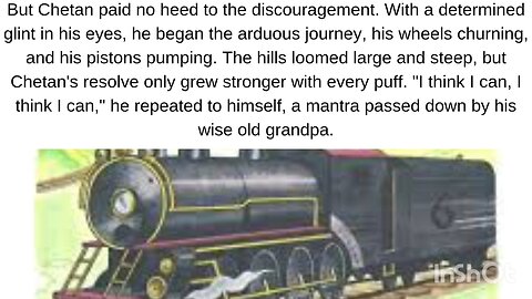 English stories The little engine that could