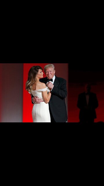 Donald Trump and Melania Trump dance emotionally at the Mar-a-Lago party