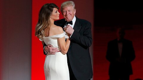 Donald Trump and Melania Trump dance emotionally at the Mar-a-Lago party