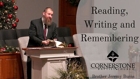 Reading, Writing And Remembering--Sun PM--Dec 28, 2025