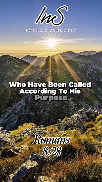 God Gave 🫵 You The Purpose — Romans 8:28 Voiceover