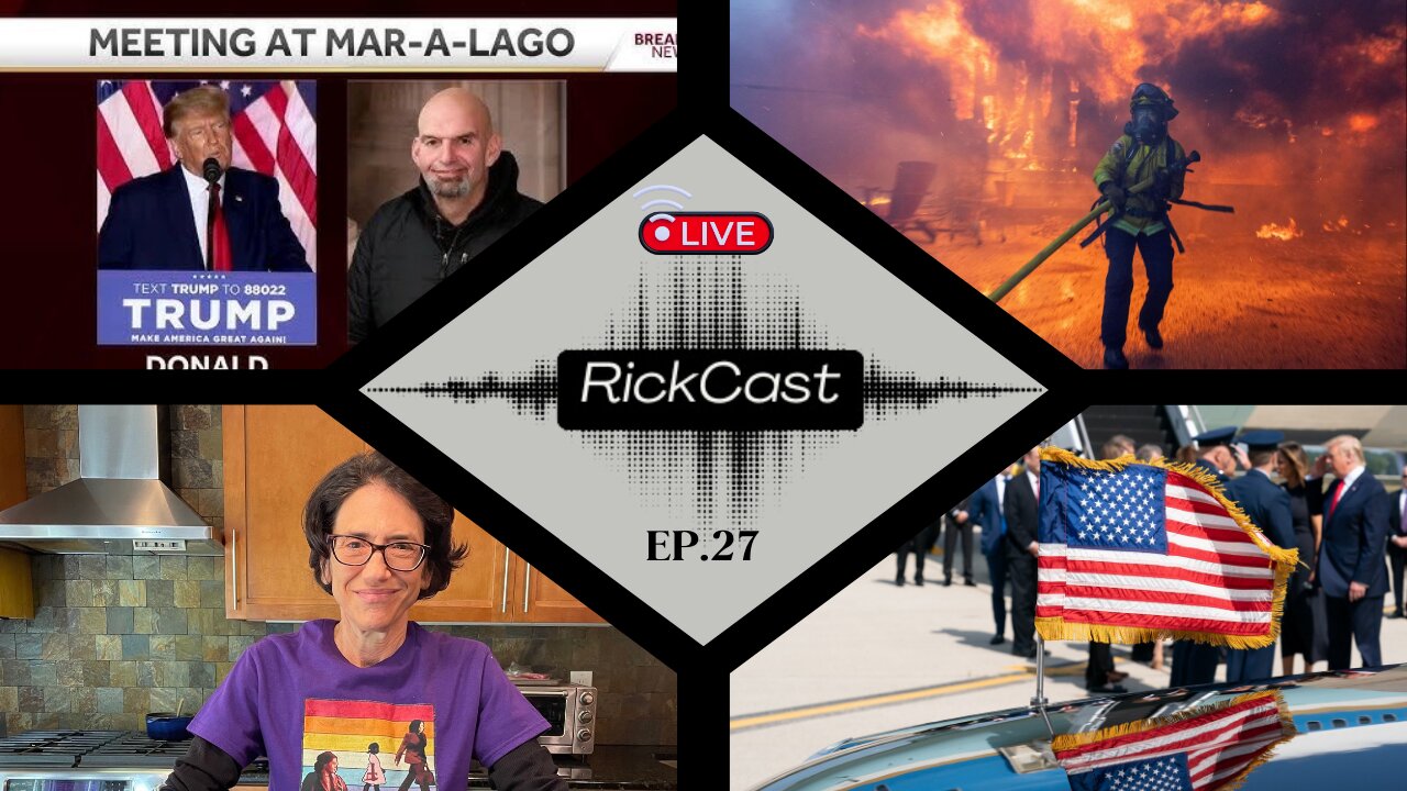 FETTERMAN-TRUMP MEET, RUBIN RESIGNS, LA FIRE UPDATE, INAUGURATION DAY SECURITY | EP. 27