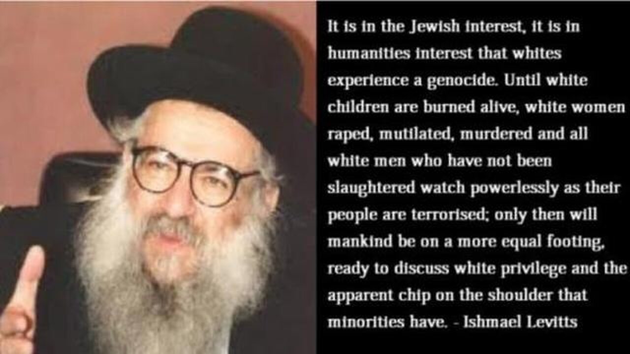 Compilation Of Jews Talking About White Genocide & The Destruction Of Western Civilization
