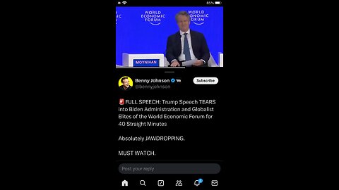 Trump speech Davos part 6