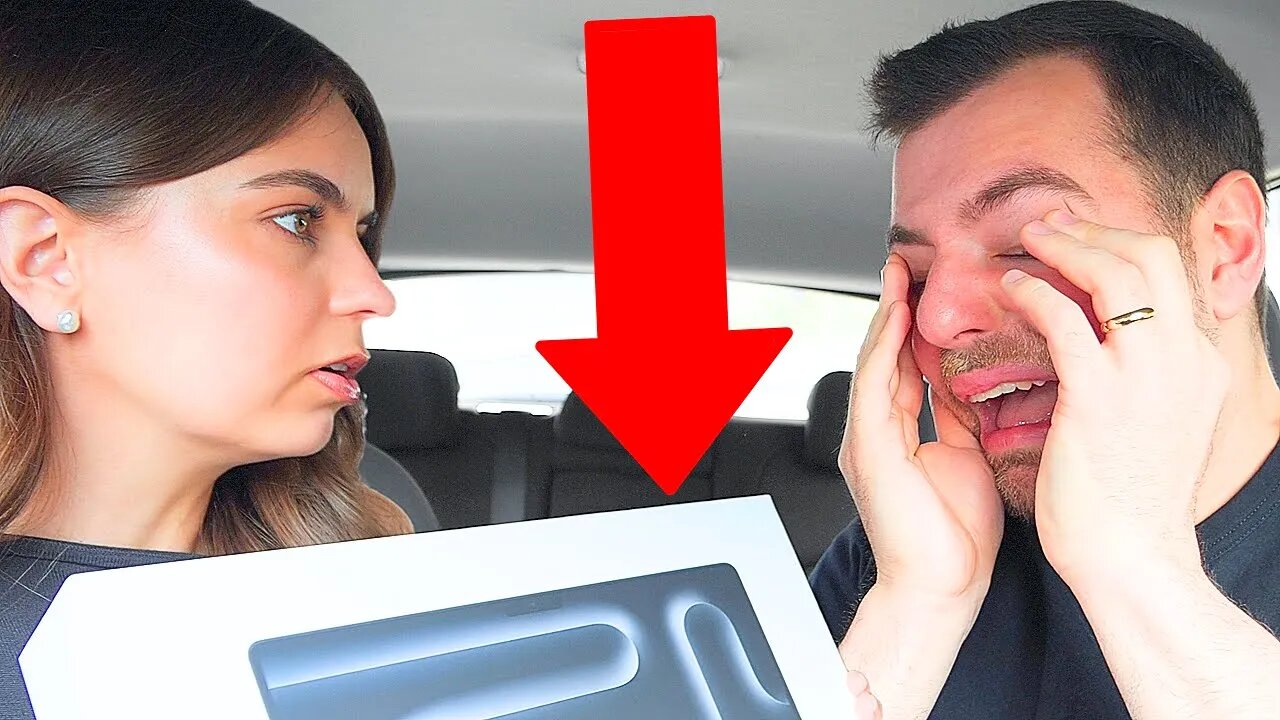 Breaking Up with My Husband Prank... THEN Surprising Him with a MacBook Pro!"