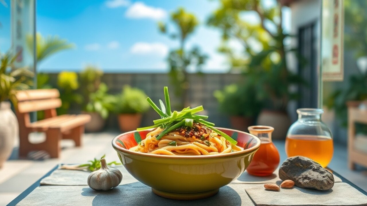 Clear Skies, Quiet Courtyards, and Perfect Nanjian Oil Noodles for Summer 🍜☀️