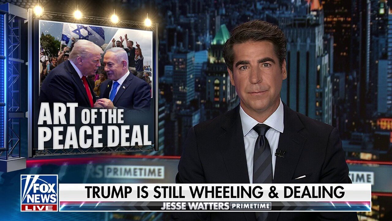 Jesse Watters: Were Witnessing A Historic Presidential Legacy Being Written In Real Time