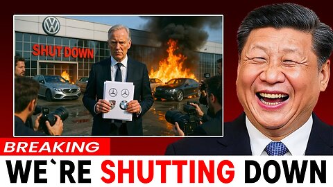 China Overtakes Germany’s Auto Empire — VW, BMW & Mercedes in Freefall