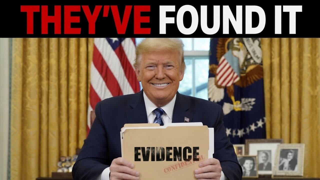 THEY JUST FOUND THE EVIDENCE