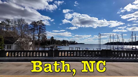 I'm visiting every town in NC - Bath, North Carolina