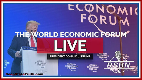 🇺🇸 🦅 President Donald J. Trump Addresses the World Economic Forum Annual Meeting Held in Davos via Video on January 23/2025