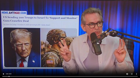 200 sent to Israel by Trump to support Gaza Ceasefire Deal▮The Jimmy Dore Show