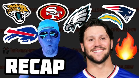 49ers, Bills, Patriots & Josh Allen Explode; Fantasy Impact