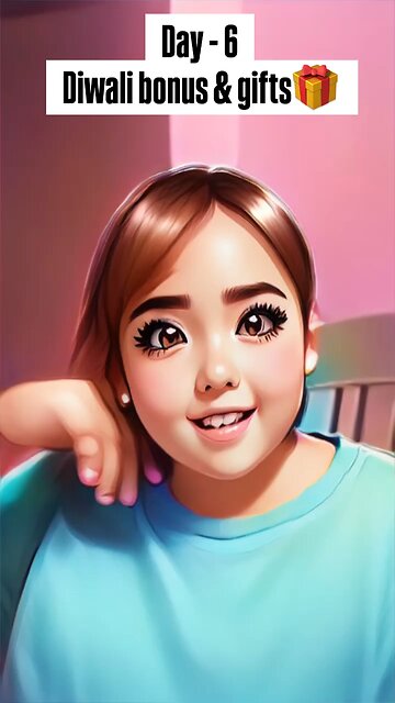 Day - 6 As a content creator. Diwali bonus & gifts 🎁