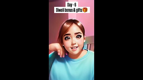 Day - 6 As a content creator. Diwali bonus & gifts 🎁