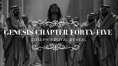 Genesis Chapter 45 Bible Study: Joseph's Brotherly Reunion