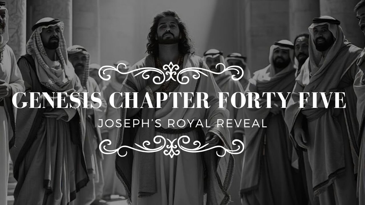 Genesis Chapter 45 Bible Study: Joseph's Brotherly Reunion