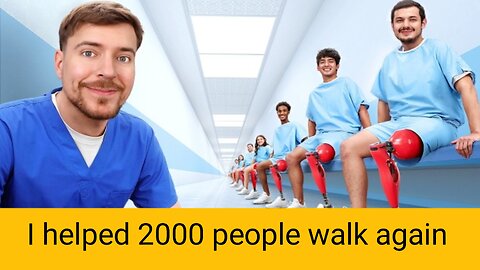 I helped 2000 people walk Again