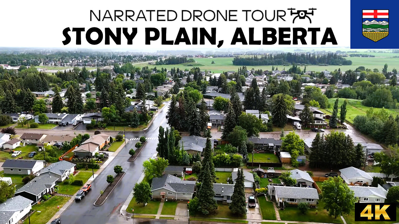 🎨 Stony Plain, Alberta 🚁 4K Drone
