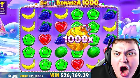 I FINALLY DID IT.. SWEET BONANZA 1000 RECORD WIN!!!