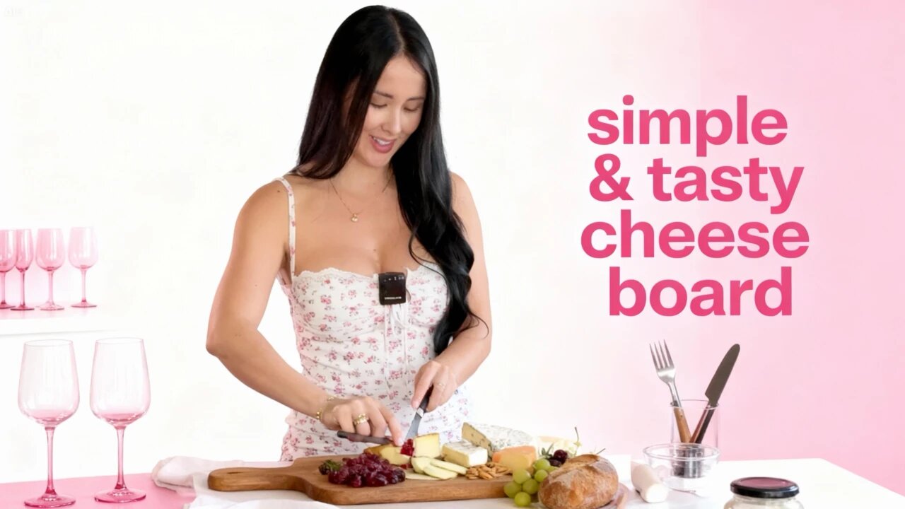 Simple & Tasty Cheese Board