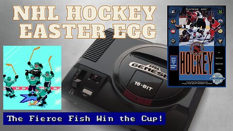 I Finally Saw a 34-Year-Old Easter Egg in NHL Hockey (Sega Genesis)