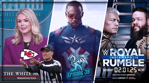 WWE Royal Rumble Predictions | Captain Anti-America? | Episode #39 - The Dragon's Den Podcast