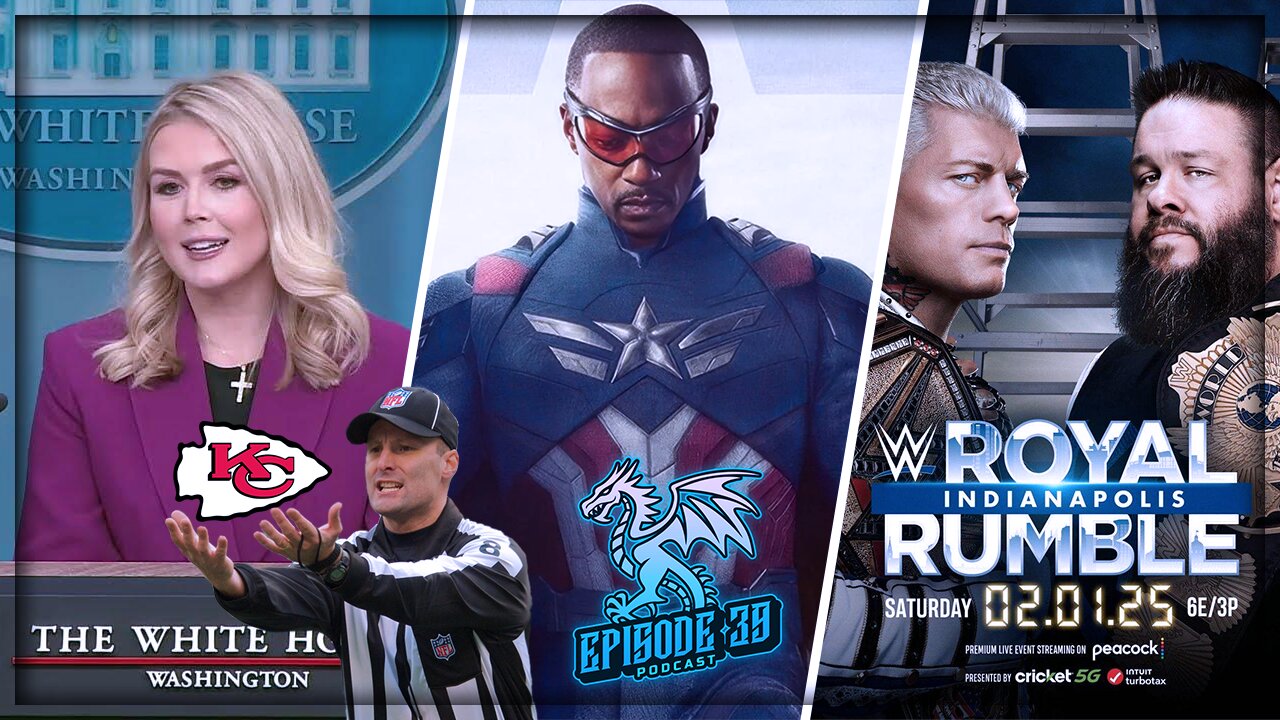 WWE Royal Rumble Predictions | Captain Anti-America? | Episode #39 - The Dragon's Den Podcast