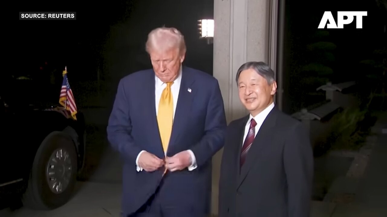 Historic Visit: President Trump Meets Japan’s Emperor Naruhito in Tokyo