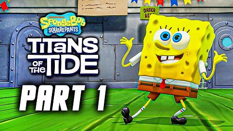 SpongeBob SquarePants Titans of the Tide - Gameplay Walkthrough Part 1 (No Commentary)