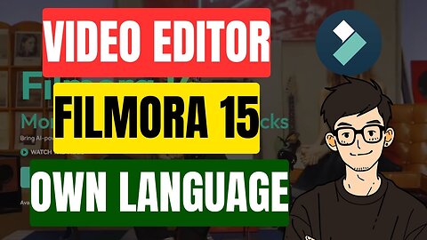 How to Edit Video in your Own Language with Filmora Video Editor