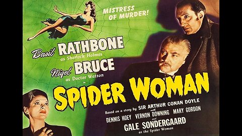 THE SPIDER WOMAN 1943 Deadly Spider is the Cause for a Series of Strange Deaths FULL MOVIE in HD