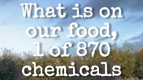 They tested for 870 different types of chemicals