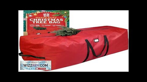 Holiday Cheer Christmas Tree Storage Bag – Heavy Duty Christmas Tree Bag Review