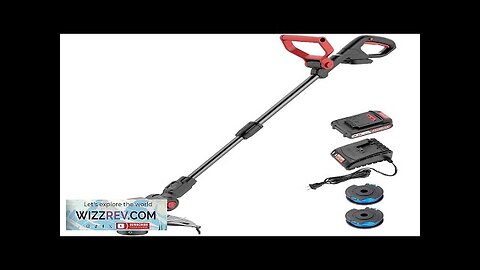 USA Direct Ecomax 12" Cordless String Trimmer & Edger 18V Electric Weed Review