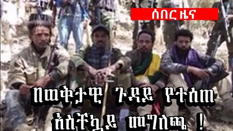 ከአማራ ፋኖ ህዝባዊ ድርጅት ወሎ ዕዝ የተሰጠ መግለጫ !! Feb, 19/2025