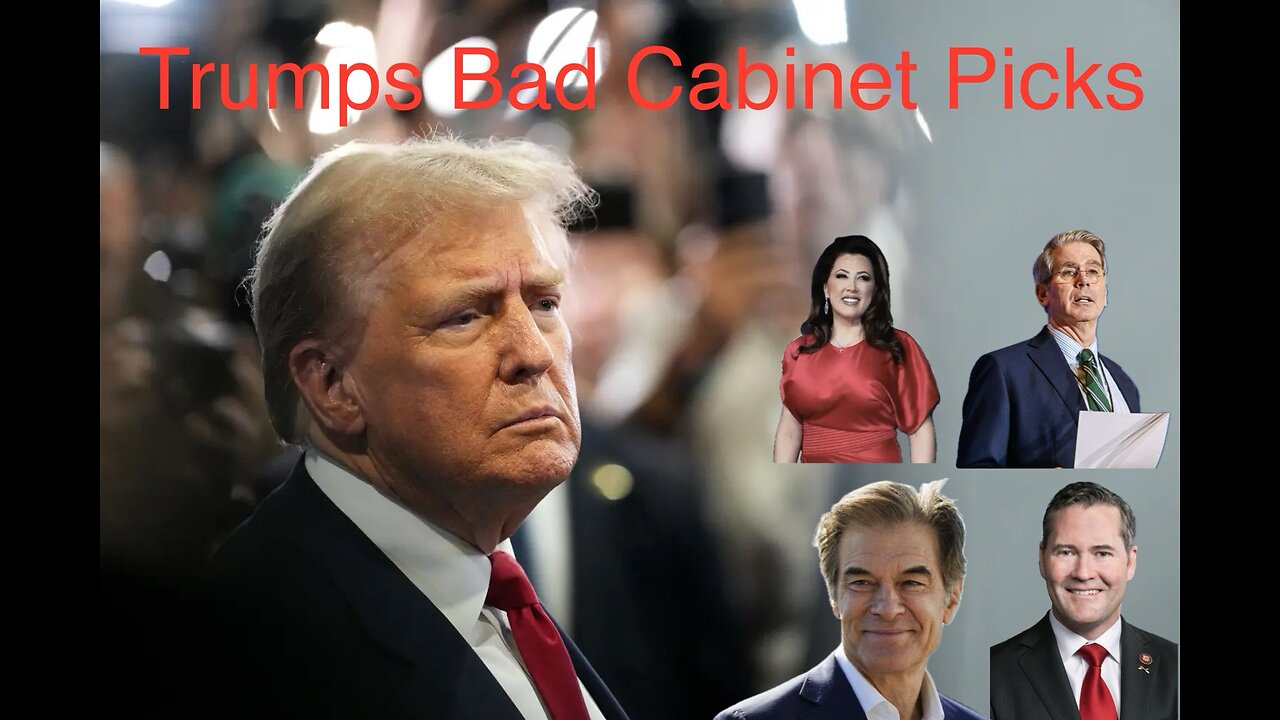 Trumps Bad Cabinet Picks