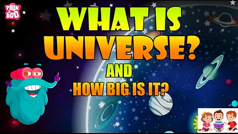 What Is Universe? | Size Of The Universe | The Dr Binocs Show |Follow for New Video..😇